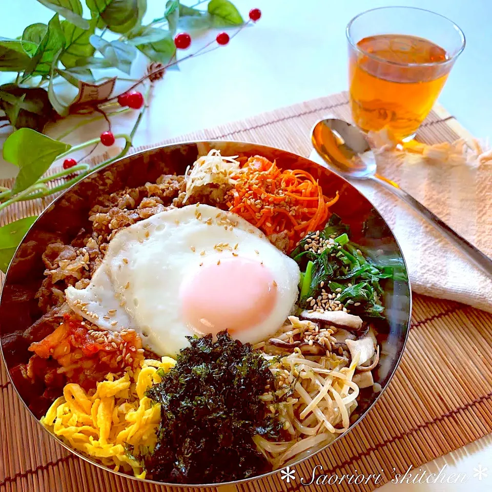 ソイミートでビビンバ丼♪|さちこさん