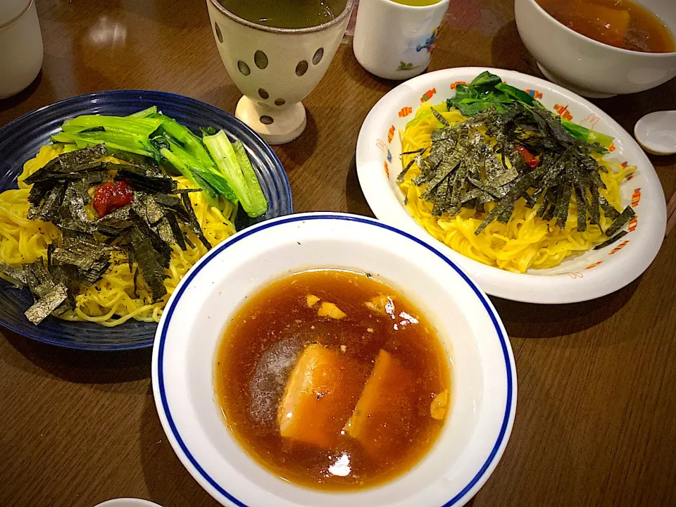 煮干し醤油つけ麺　焼豚　焼き海苔|ch＊K*∀o(^^*)♪さん