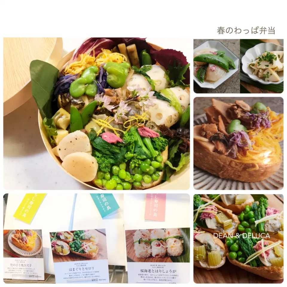 Snapdishの料理写真:春のわっぱ弁当。|aki_puさん