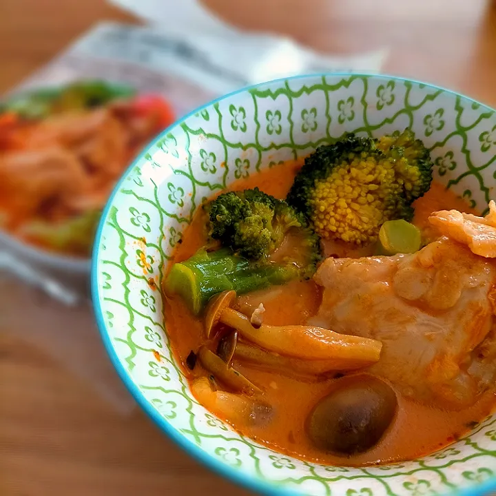 バターチキンカレー鍋（MUJI鍋の素🍲）|ゆうこさん