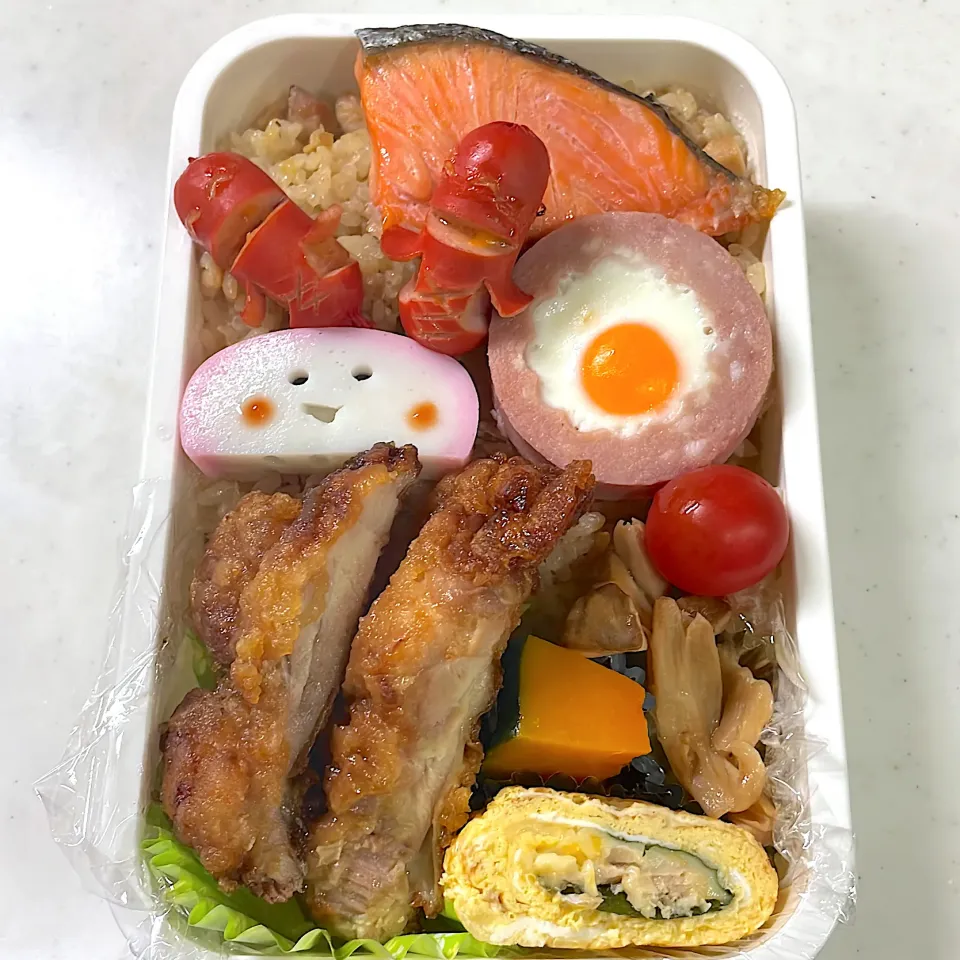 Snapdishの料理写真:2022年3月14日　オレ弁当♪|クッキングおやぢさん