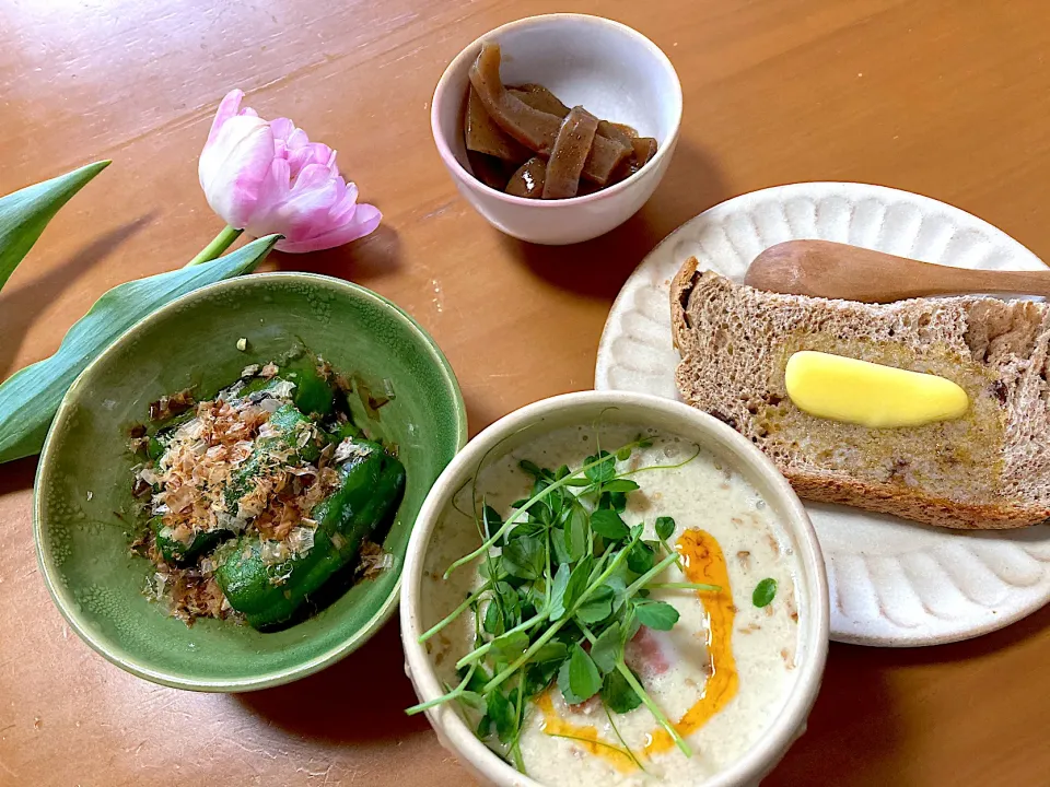 1人朝ごはん😋|さくたえさん