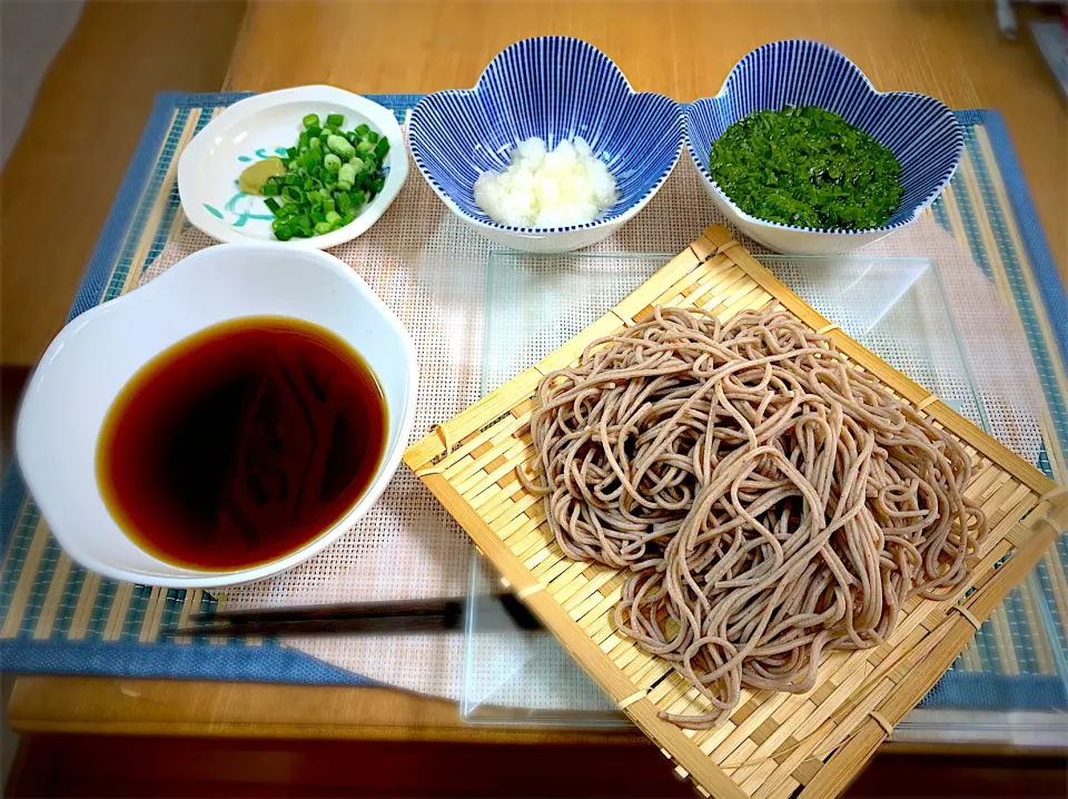 めかぶ&大根おろし蕎麦|やまひろさん