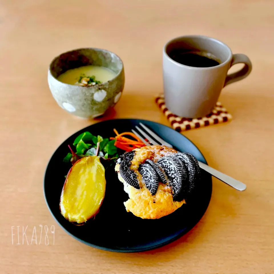 さつまいもづくしの　朝ごはん|FIKA789さん