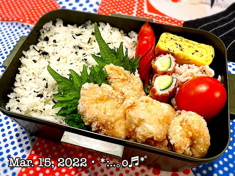 2022/03/15お弁当〜♡|いく❤️さん