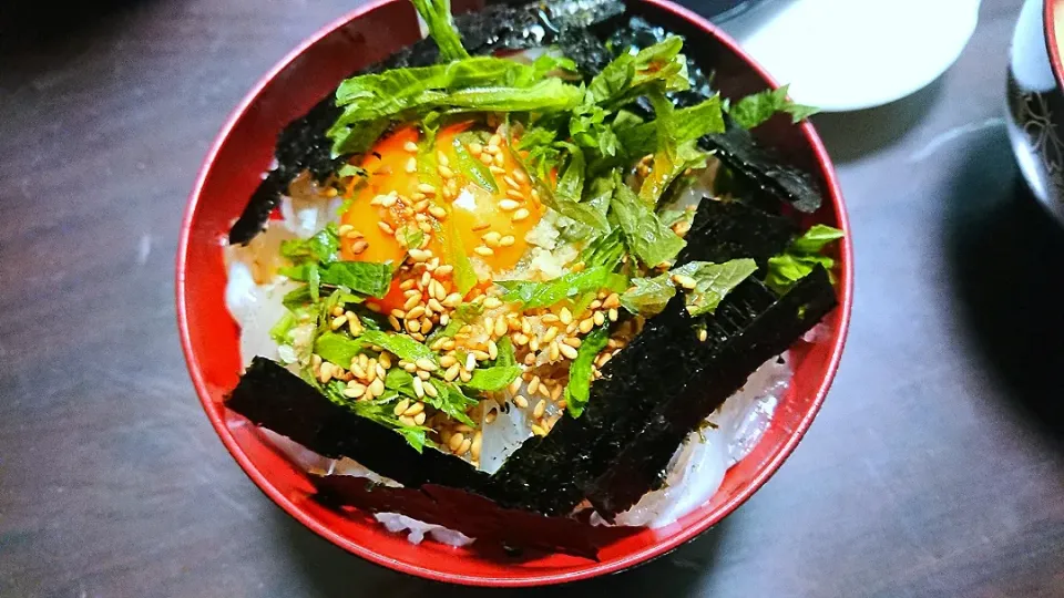 白魚の丼|ぽよさん