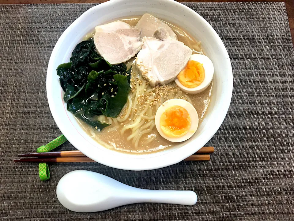 味噌ラーメン　コーンがなかった💦|侑子さん