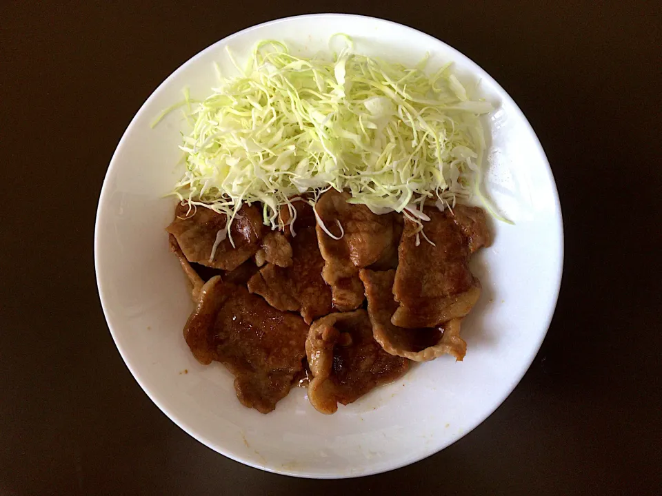 自家製 豚肉バラ味噌炒め|ばーさんさん