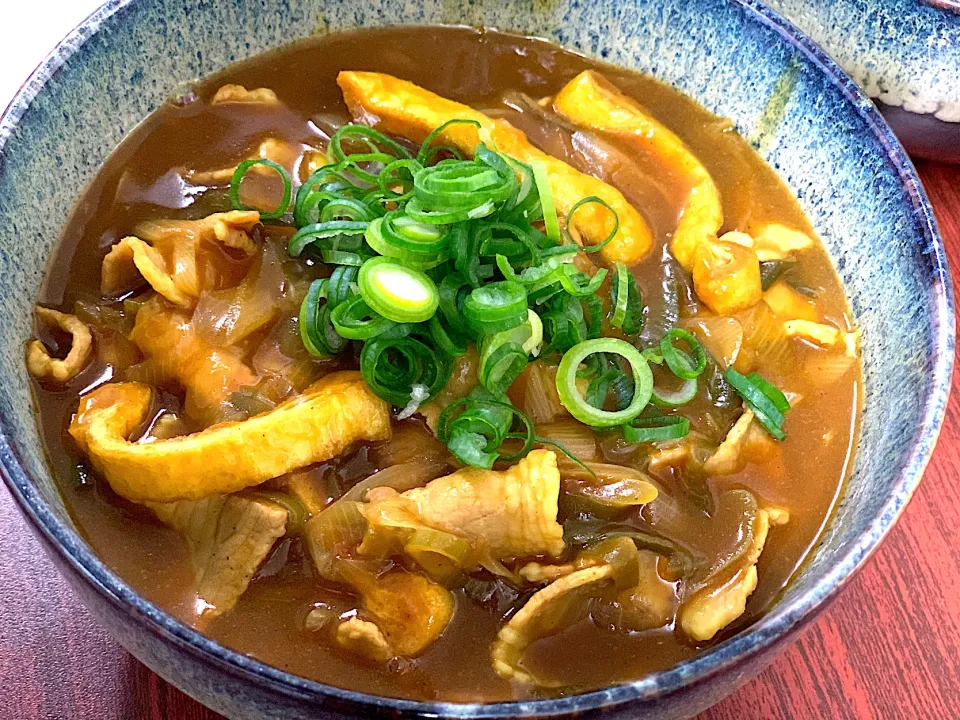 お蕎麦屋さんのようなカレーうどん|ふくすけ食堂さん