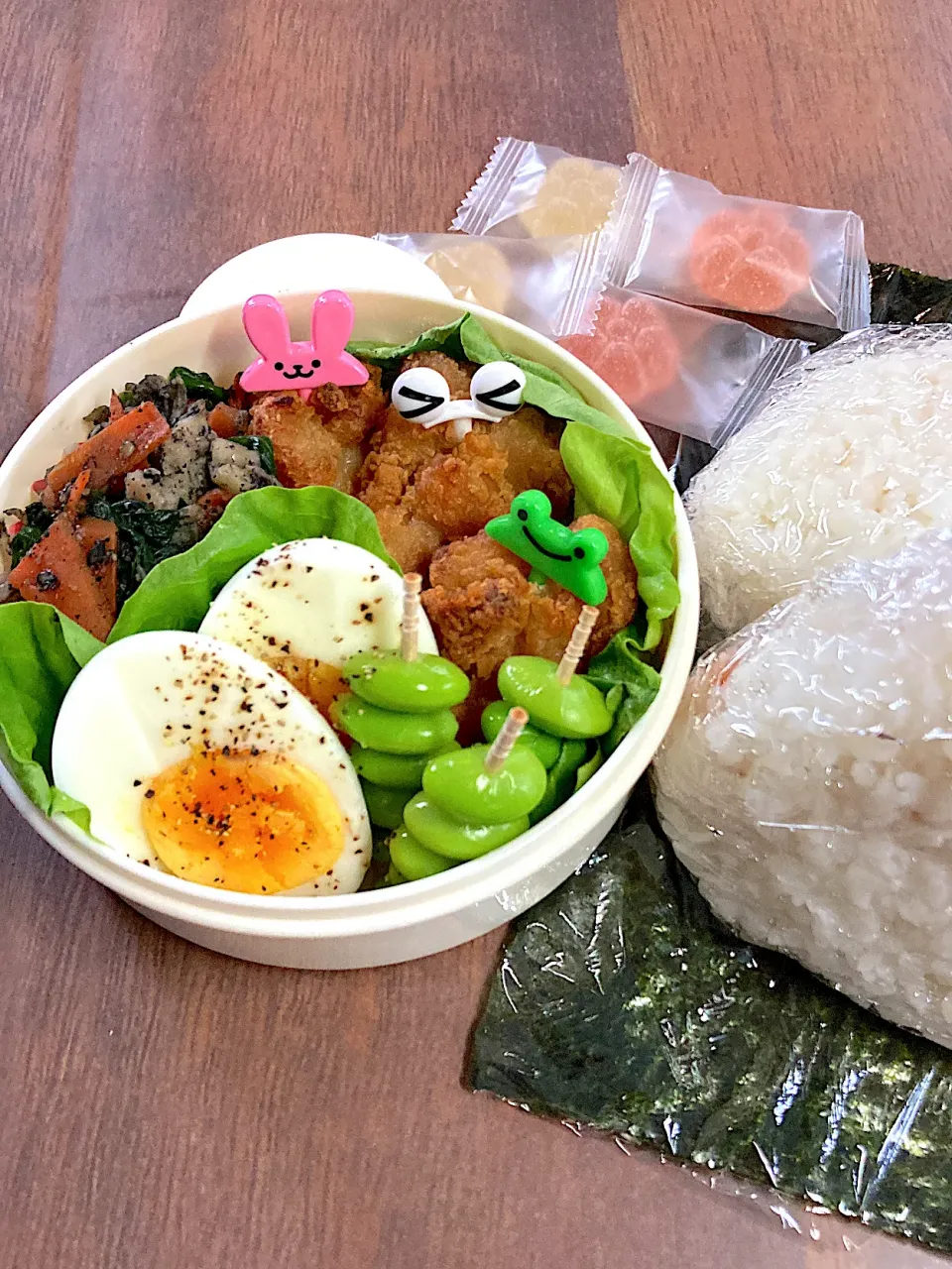 R4.3/16㈬   ❁✿✾今日のお弁当✾✿❁︎|hamakoさん