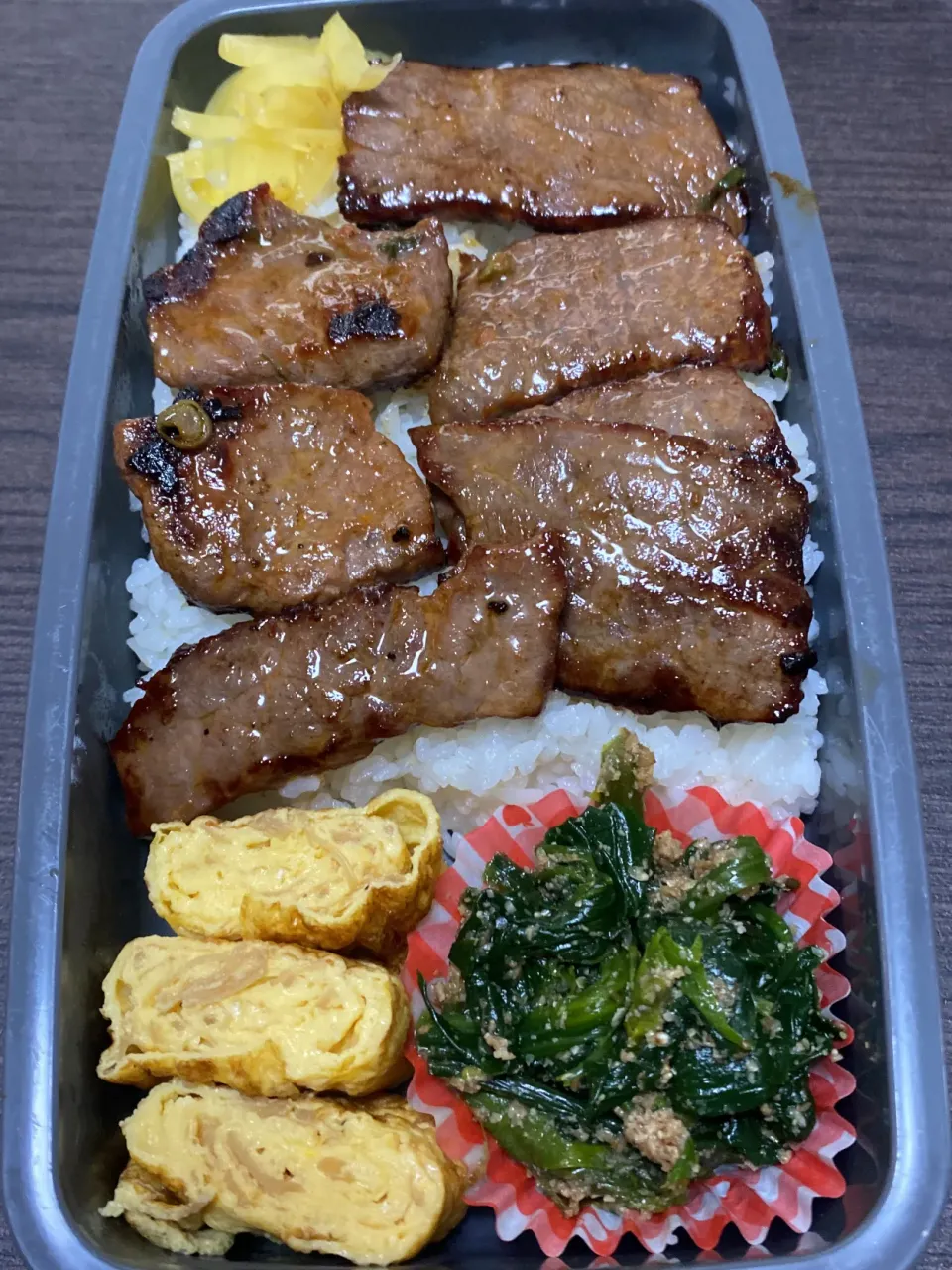 今日の長男焼肉弁当|じい様さん