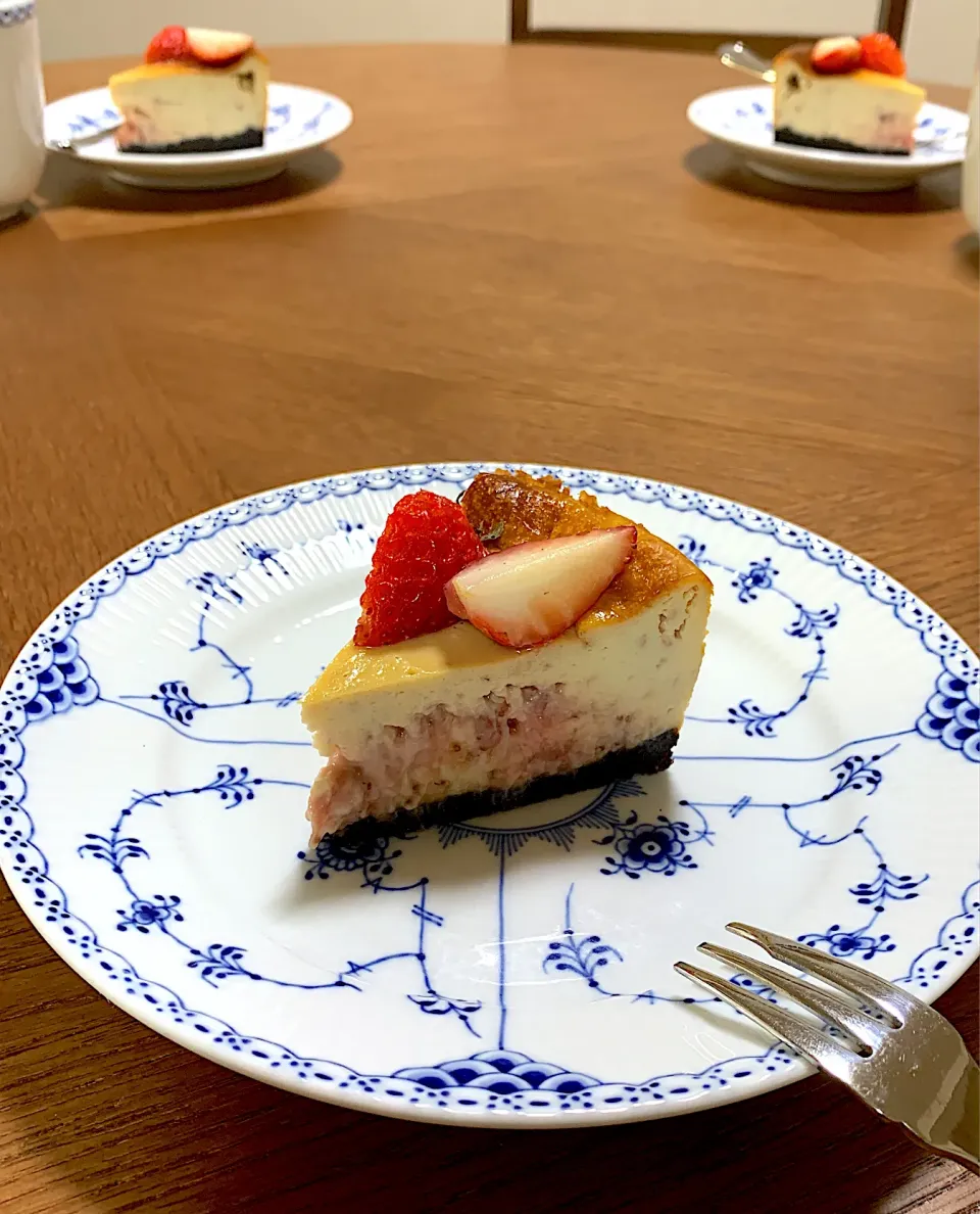 いちごのチーズケーキ|ともえ☆さん