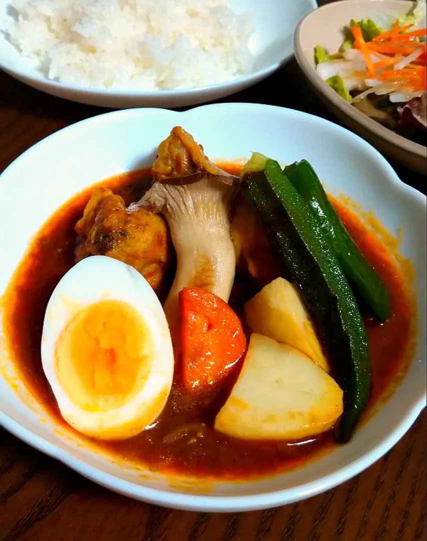 具材を少しかえてまたスープカレー🍛|じょうさん