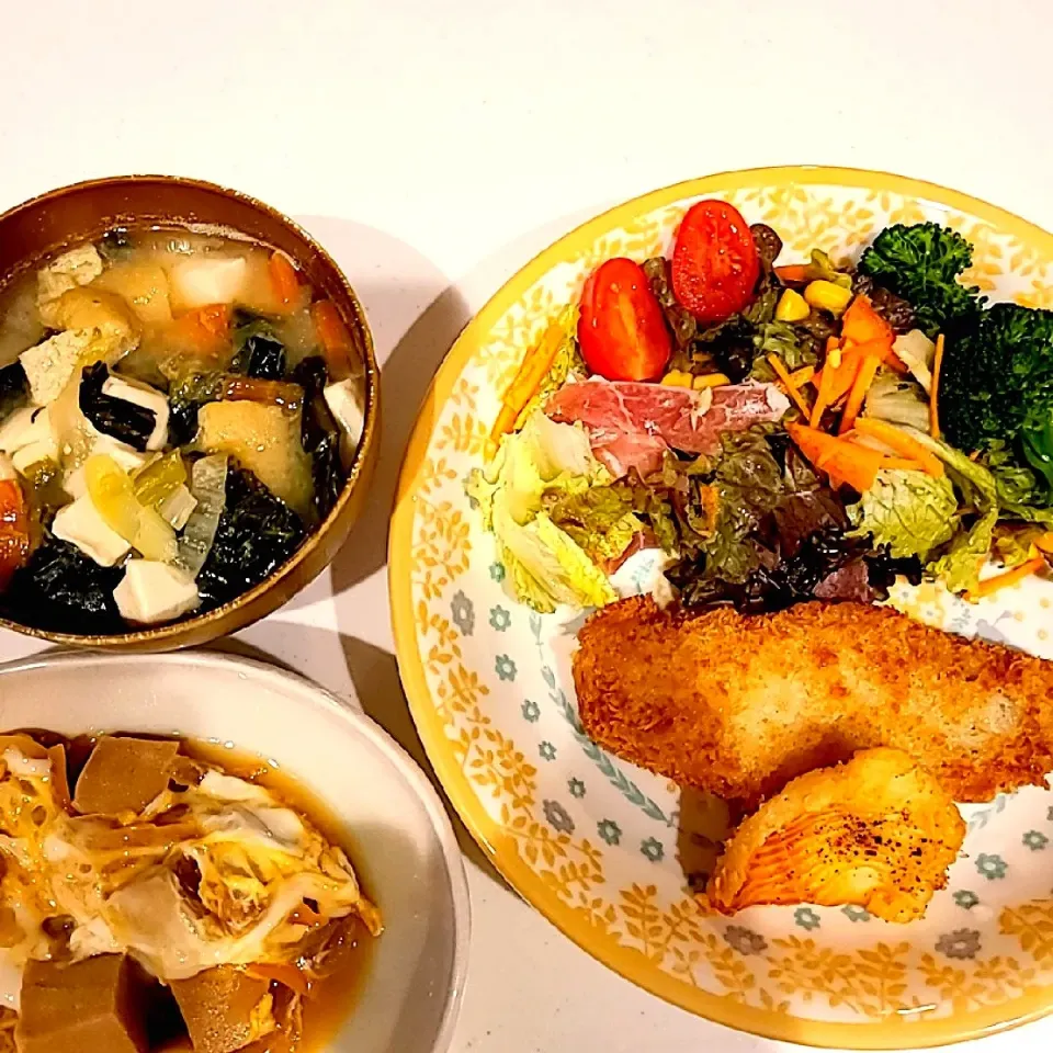 Snapdishの料理写真:晩御飯 3.16|とんちぃさん