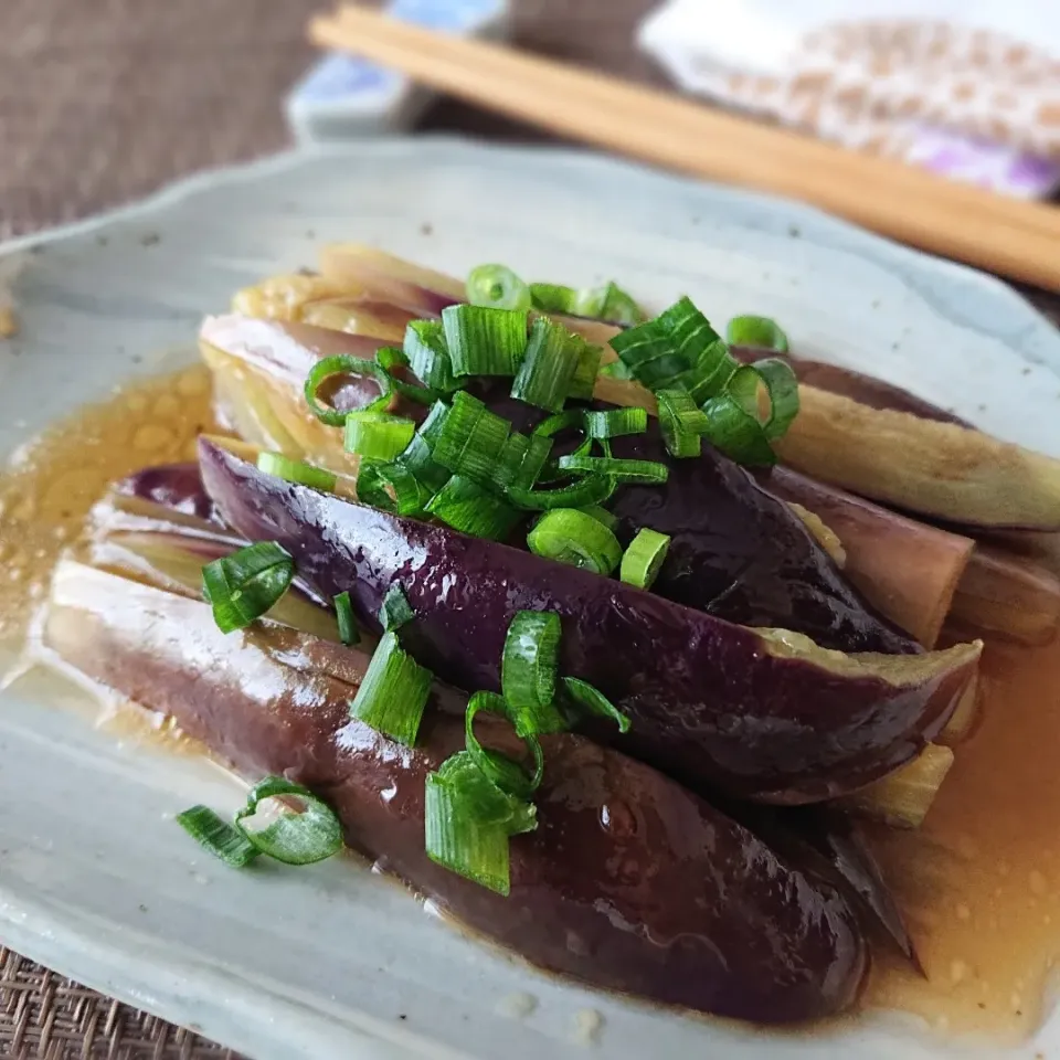 レンチンなすのぽん酢浸し|ポトスさん