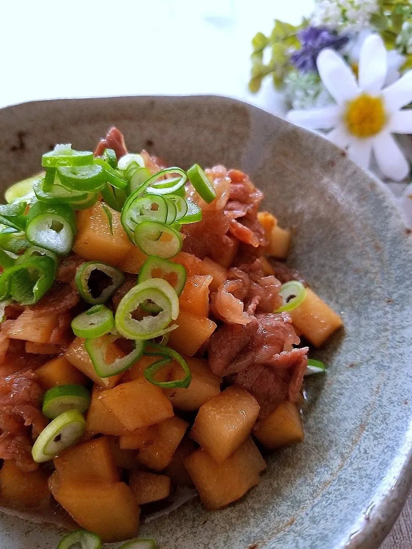 Snapdishの料理写真:牛肉とたけのこのプルコギ|sugar beansさん