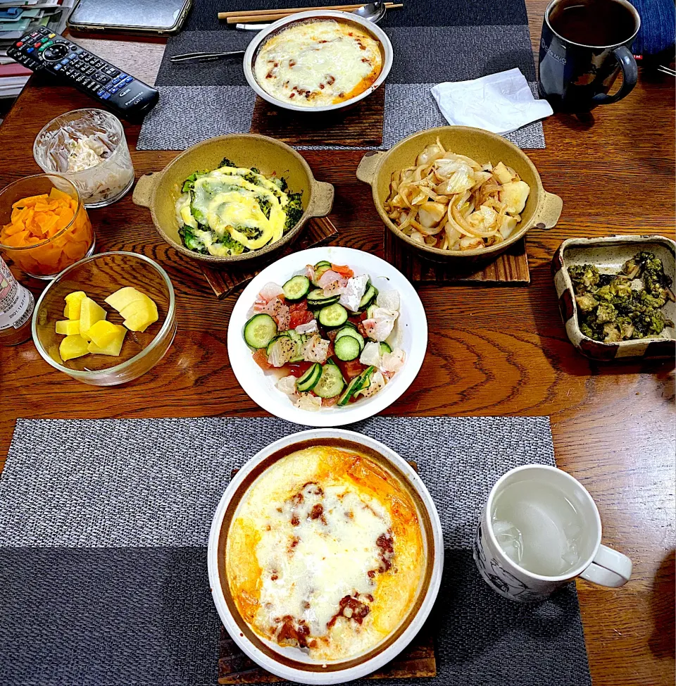 茄子とミンチのマヨチーズ焼き、|yakinasuさん