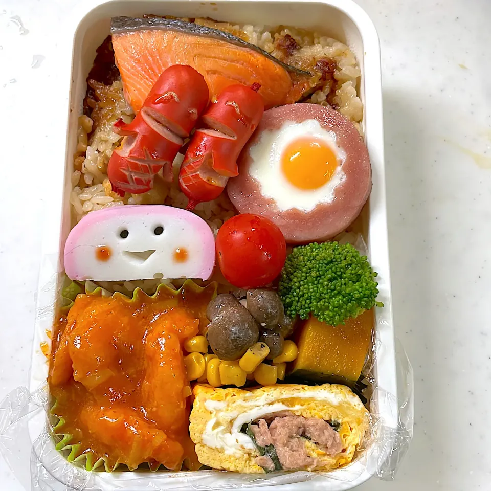 Snapdishの料理写真:2022年3月18日　オレ弁当♪|クッキングおやぢさん