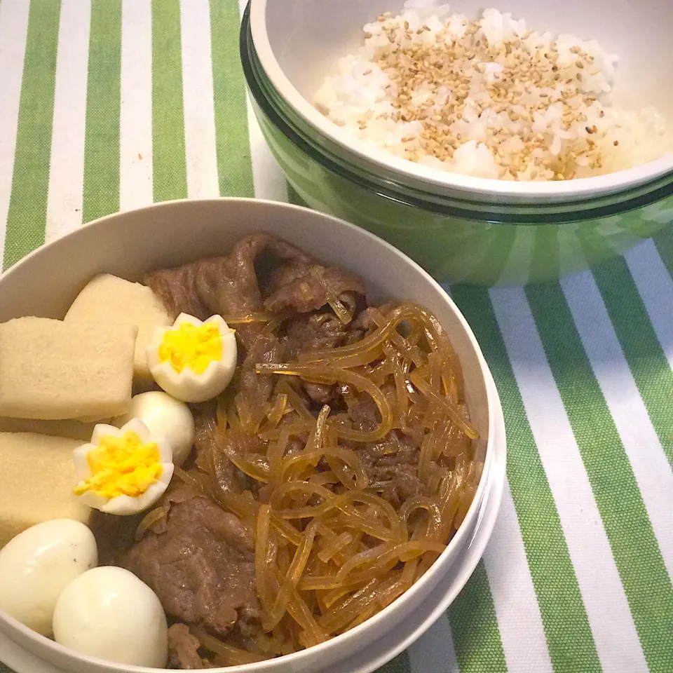 長女のJK弁当〜　すき焼き丼|yukoさん