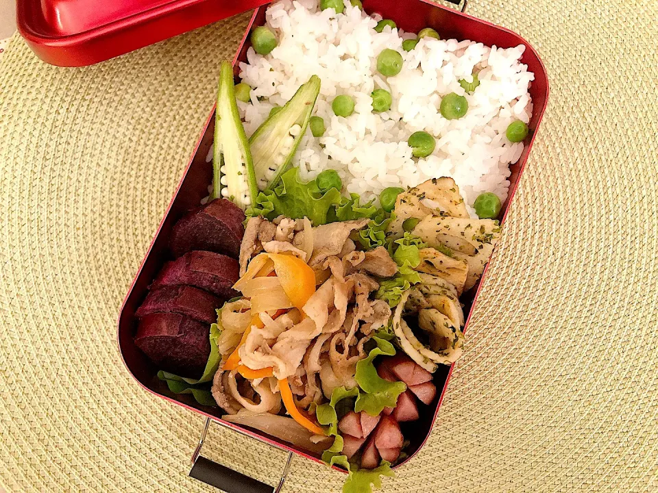 高校生弁当　G12-68 野菜炒め弁当|mashaさん