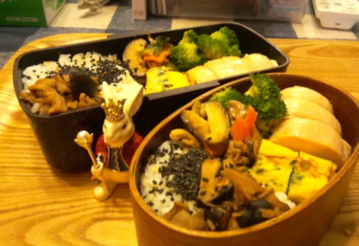 Snapdishの料理写真:'22．3/18
本日のジジババ弁当🍱|たえさん