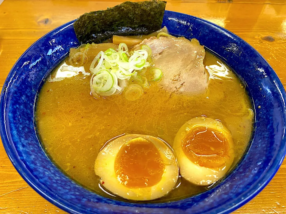 Snapdishの料理写真:味玉味噌ラーメン|polieさん