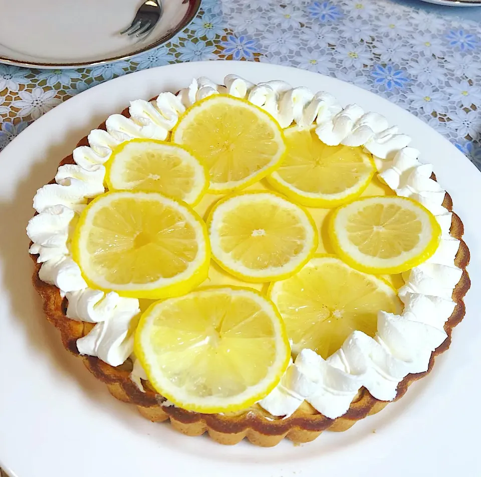 ベイクドチーズレモンタルト🍋🥧|さらっと🍀さん