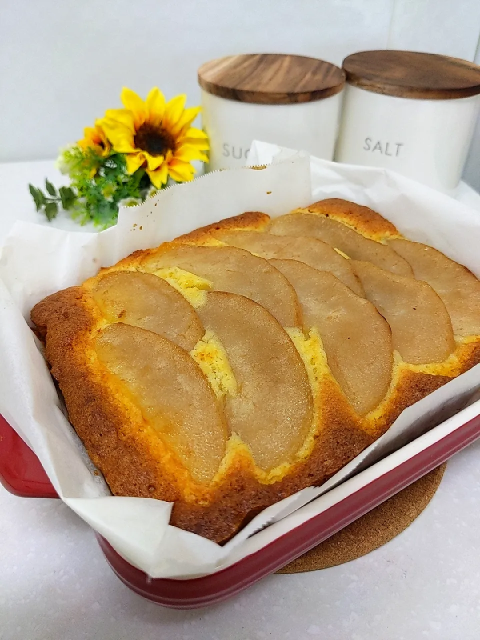 梨のパウンドケーキ|きなこなっつさん