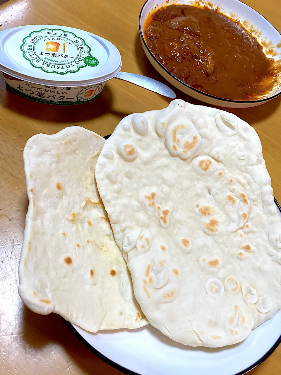 Snapdishの料理写真:MAKUBIさんの料理 初めてのナン👳🍛無印カレーパーティ|𝕜𝕪𝟙𝟘𝟚𝟘𝟙𝟠さん