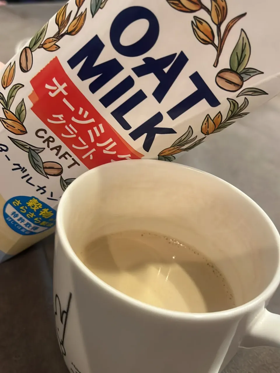 oat milk入り　コーヒー|rinnさん