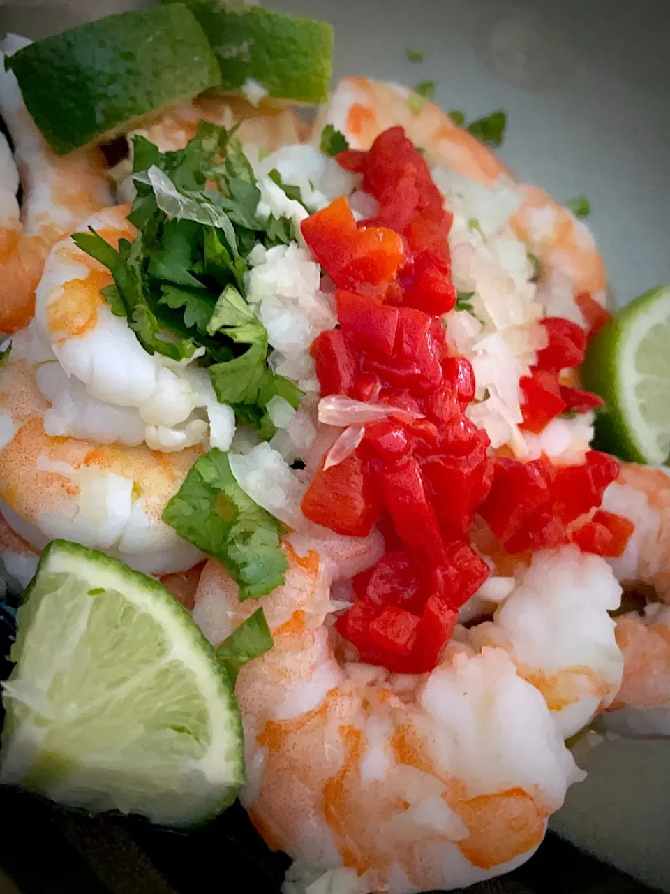 My first post…shrimp ceviche 🤫  Welcome to…At The Table We Gather ❤️|AtTheTableさん