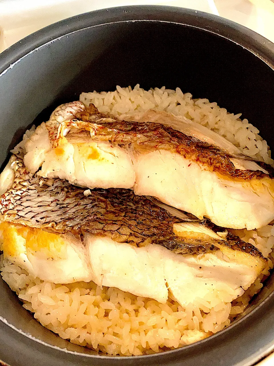 鯛めし🐟切り身でカンタンに炊きました😋|ジュンコ バイヤーさん