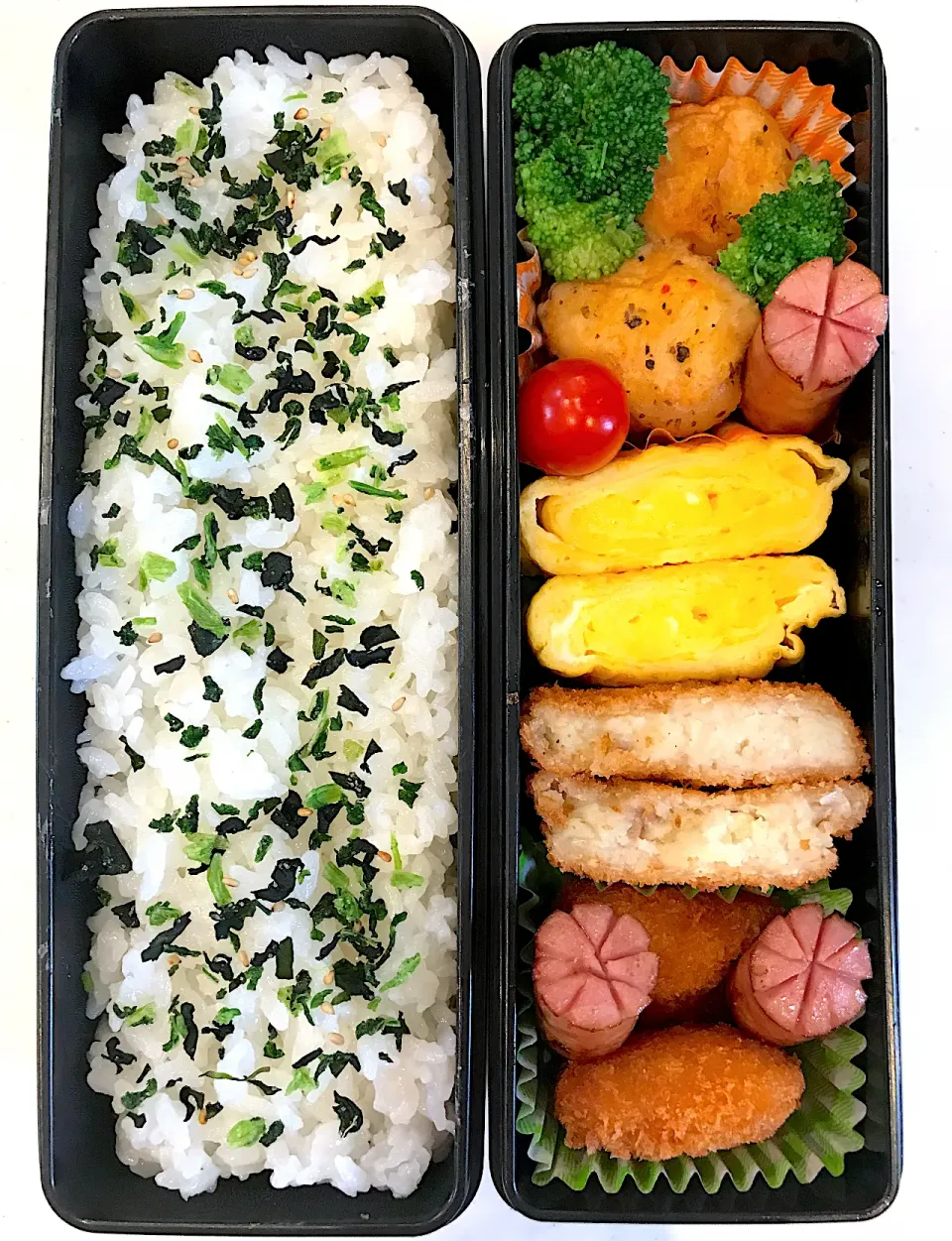 Snapdishの料理写真:2022.3.21 (月) 春分の日　パパのお弁当🍱|あっきーよさん