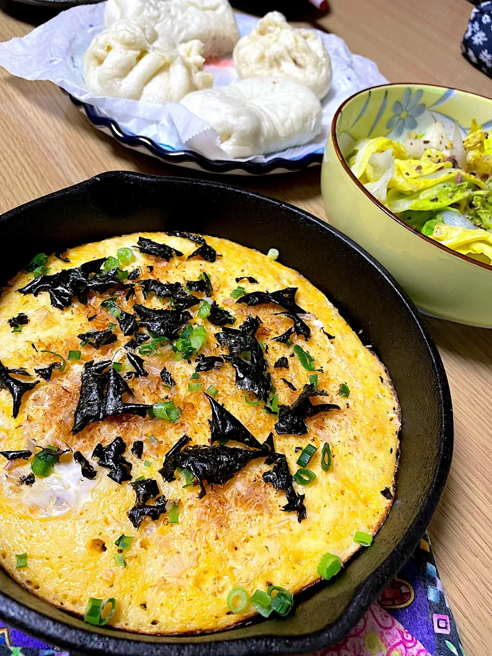 トロロ焼きとアンチョビキャベツ|Masamiさん