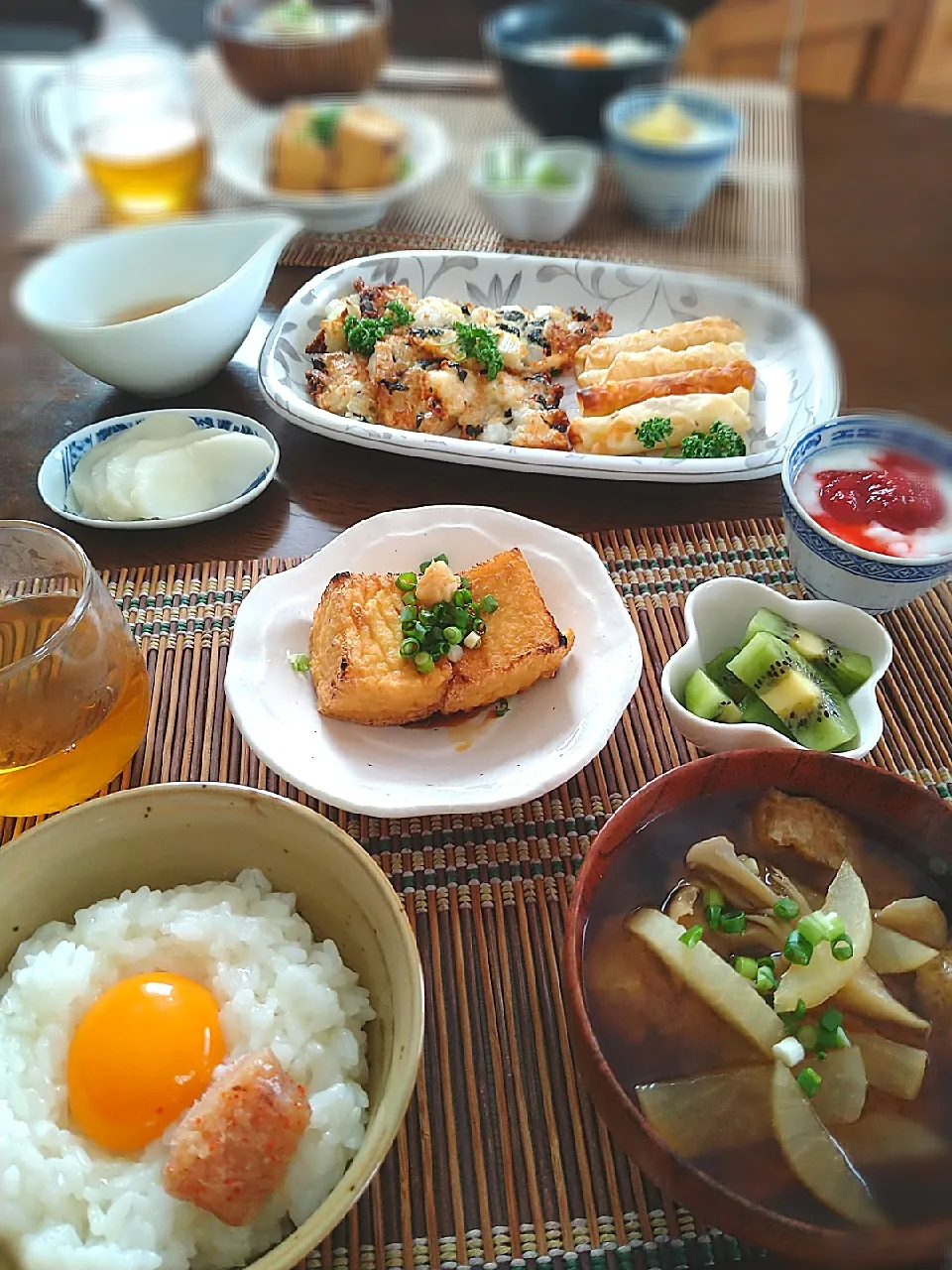 朝ごはん🌄！|まめころさん