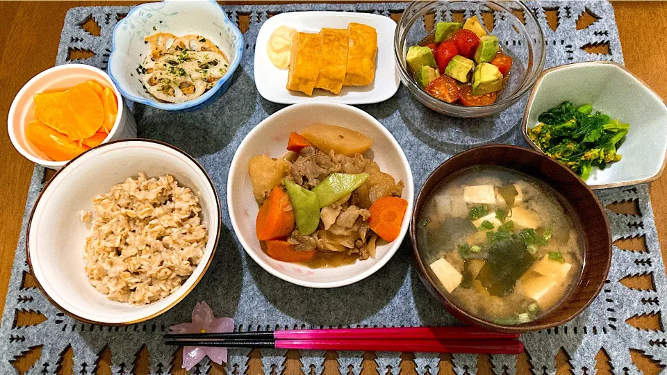 肉じゃが定食|ゆうかさんさん