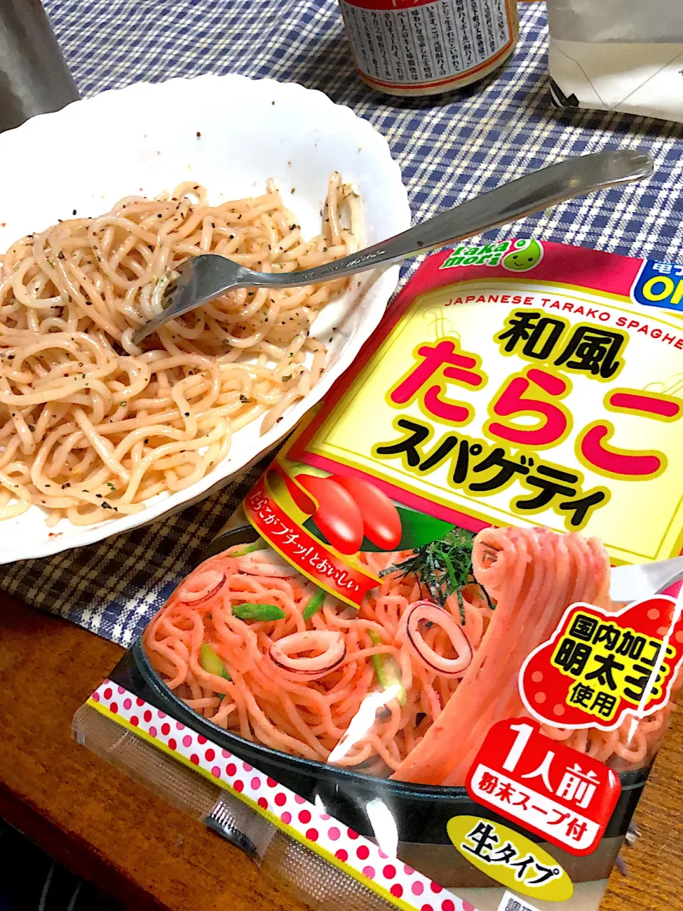 ダイソーで買いました100円たらこスパゲティです。|Daisuke Sakaiさん