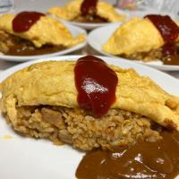 本格チキンライスのオムライス【覚書】