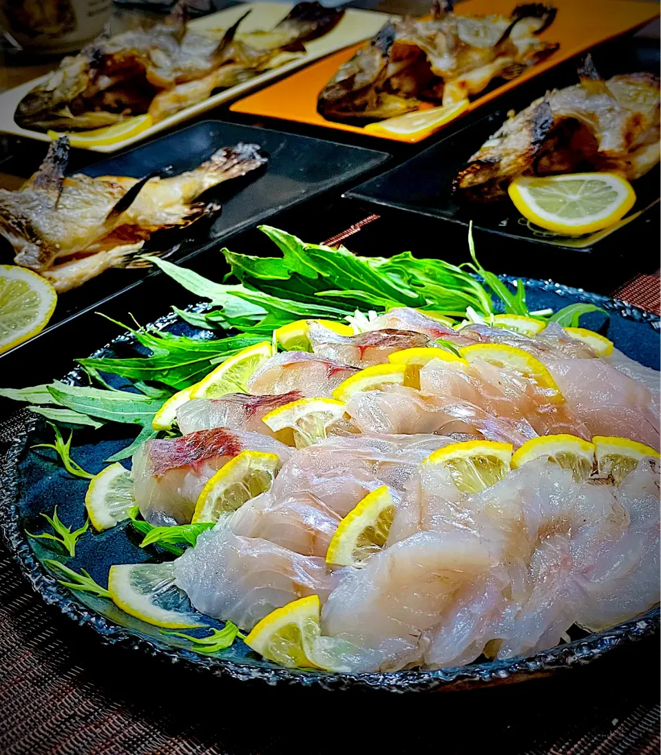 本日のお造り 根魚三種✨✨✨メバル、カサゴ＆ソイ❣️|イチロッタさん