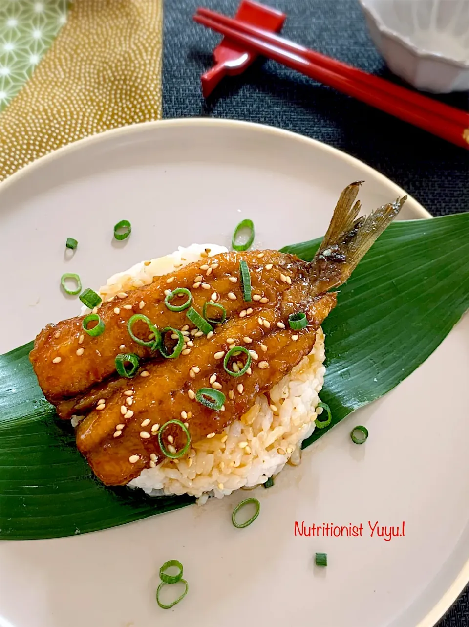 鰯の蒲焼き丼（⁉︎のせご飯？）|ゆーこどんさん