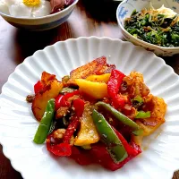 みったんさんの料理 〜じゃが芋の肉味噌炒め