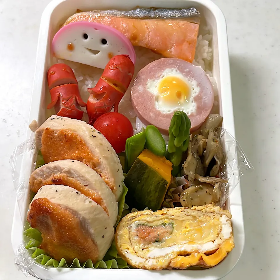 Snapdishの料理写真:2022年3月23日　オレ弁当♪|クッキングおやぢさん