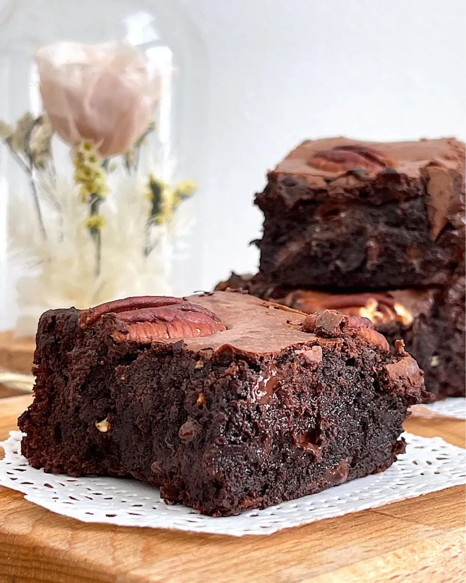 Brown butter brownies|12Dragonさん