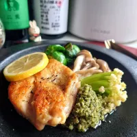 グリルチキン&サルサヴェルデ