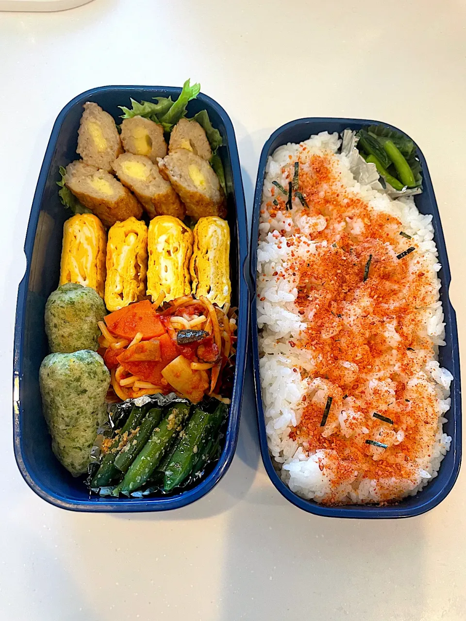 Snapdishの料理写真:〜主人のお弁当〜2022.3.24|yuuさん