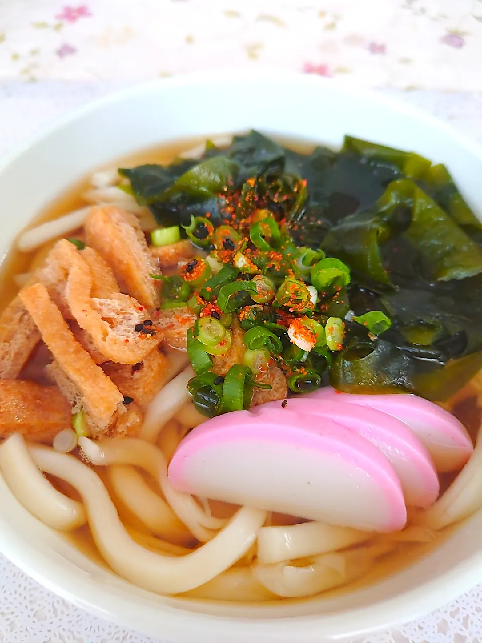 昼はワカメうどん|🍒ふみりん🍒さん