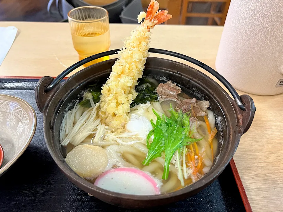 今日のお昼は、鍋焼きうどん🍲|yokoさん