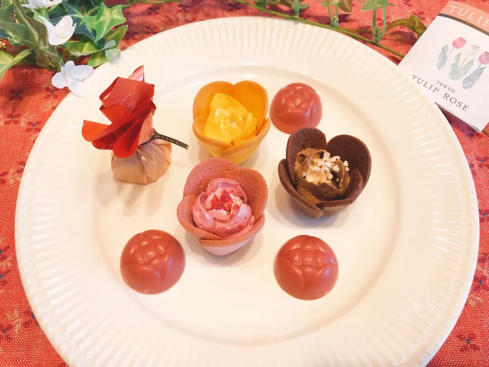 TULIP ROSE のチョコと焼き菓子|きゃずさん