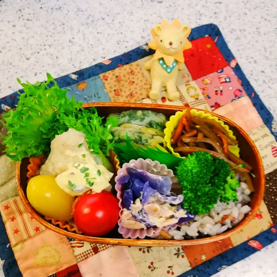 Snapdishの料理写真:今日のお弁当😊|naonaomimichanさん