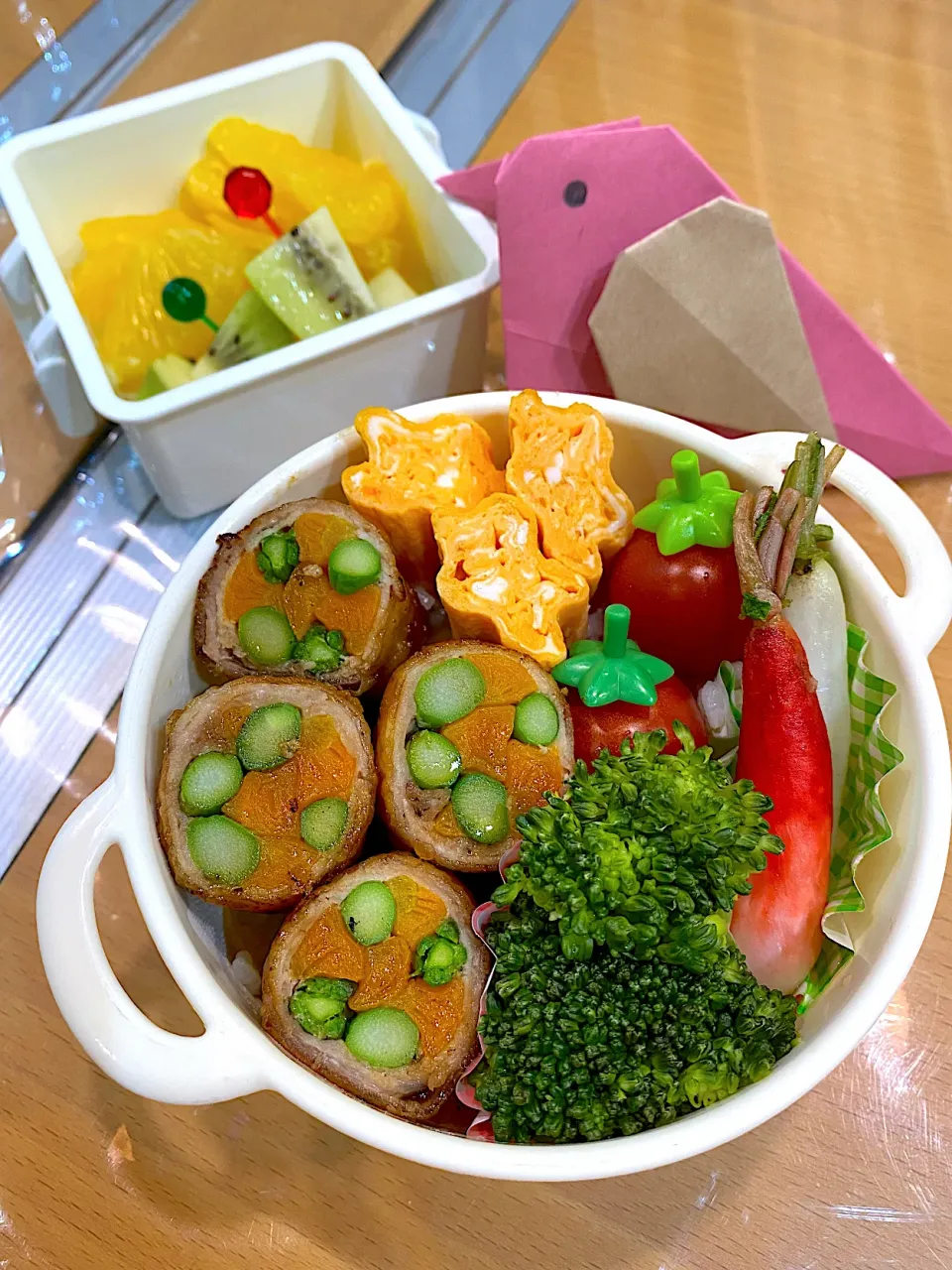 Snapdishの料理写真:😋今日の学童弁当🍙|moyukitaさん